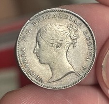 1868 threepence victoria for sale  WIRRAL