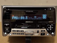 Receptor de cassete KENWOOD DPX-99 2DIN CD raro 1995 modelo testado, usado comprar usado  Enviando para Brazil