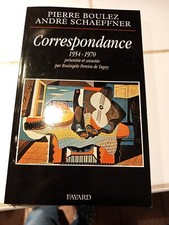 Pierre boulez andré d'occasion Pierre boulez andré d'occasion  Le Plessis-Trévise