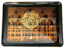 Vintage laquerware serving for sale  Garden City