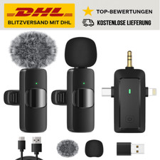 Kabelloses lavalier mikrofon gebraucht kaufen  Berlin