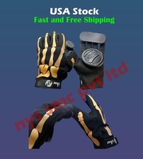 Luvas para skate prancha longa deslizante pretas com discos deslizantes de qualidade. comprar usado  Enviando para Brazil