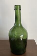 Usado, Botella de vino benedictina de licor de color verde esmeralda herradura antigua 1890-1910 segunda mano  Embacar hacia Argentina