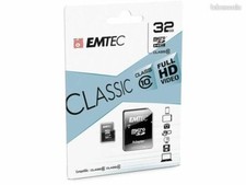 Microsdhc 32go emtec d'occasion  Cluses