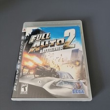Full Auto 2: Battllines (Sony PlayStation 3, 2006) Sem Testado Manual comprar usado  Enviando para Brazil