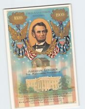 Postcard abraham lincoln for sale  Almond