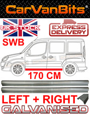 PAR DE 170 CM PARA FIAT DOBLO SWB 2001-2010 REPARO DE SOLEIRA CORPO FERRUGEM PAINEL EXTERNO comprar usado  Enviando para Brazil