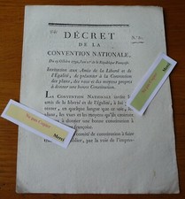 1792 invitations... donner d'occasion  Langres