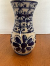 Vaso de 7,5 pol. Porcelana Monte Siao feito à mão no Brasil comprar usado  Enviando para Brazil