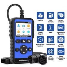 Leitor de código ABS Diesel Truck All Systems OBD2 scanner transmissão do motor DPF comprar usado  Enviando para Brazil