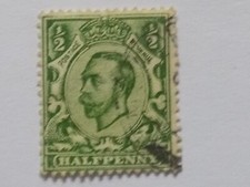 George 5th halfpenny for sale  LONDON