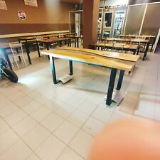 Tavolo legno resina usato  Grosseto