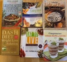 Lot cookbooks healthy for sale  Saint Pauls