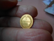 Pio scudo oro usato  Italia