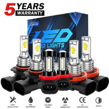Usado, Para Acura RDX 2013 2014 2015 10000K lâmpada LED combo branca + kit de lâmpada de neblina comprar usado  Enviando para Brazil
