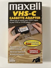 vhs c adapter for sale vhs c adapter for sale Portland