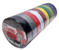 Usado, Isolamento elétrico PVC fita retardante cor preta 19mm 20m eletricistas comprar usado  Enviando para Brazil