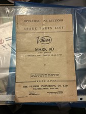 Villiers mark operating for sale  STAFFORD