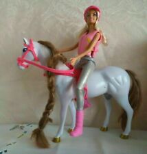 Barbie rapunzel pferd gebraucht kaufen  Haldensleben-Umland