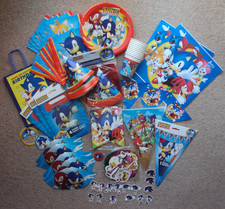 sonic birthday decorations for sale  BARNET