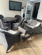Conservatory cane dining for sale  WOLVERHAMPTON