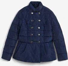 Steppjacke stehkragen dunkelbl gebraucht kaufen  Deutschland
