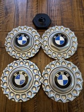 X4 OEM BMW E30 M3 15" Basketweave Style 5 conjunto de tampa central BBS RZ 171mm 2225376 comprar usado  Enviando para Brazil