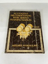 Manual de treinamento de serviço básico de ar condicionado automotivo Mitchell 1971 + curso comprar usado  Enviando para Brazil