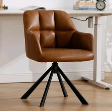 Leather desk chair for sale  BIRMINGHAM