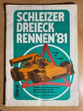 Rennprogramm schleizer dreieck gebraucht kaufen  Freital