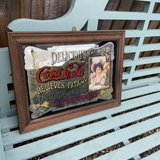 coca cola mirror for sale  NORWICH