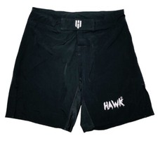 HAWK Sports Short Masculino M 35W Preto MMA BJJ Academia de Treinamento Boxe Grappling 9” comprar usado  Enviando para Brazil