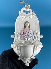 Antica acquasantiera figura usato  Sormano