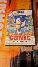 Sonic The Hedgehog (1991) Sega Master System (Modul, Manual, Box) working CIB comprar usado  Enviando para Brazil