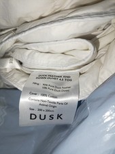 Dusk feather duvet for sale  POOLE