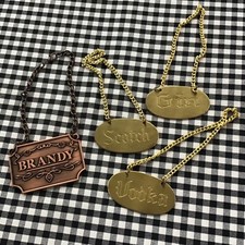 Liquor decanter tags for sale  Rocky Hill