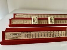 Mahjong racks red for sale  GERRARDS CROSS