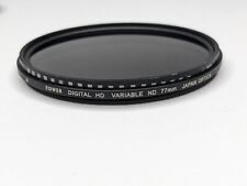 Filtro deslizante/fader ND 2-400 Bower densidad neutra variable 77 mm precio de venta sugerido por el fabricante 43 USD, usado segunda mano  Embacar hacia Argentina