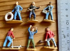 Starlux figurines travailleurs d'occasion  Pléneuf-Val-André