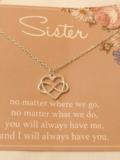 Sterling silver infinity for sale  DONCASTER