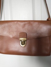 Topshop brown leather for sale  NEWPORT