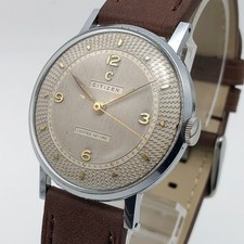 Vintage 1950 Citizen B Kai Center Segundo Mostrador Texturizado Raro Japão #1440 comprar usado  Enviando para Brazil