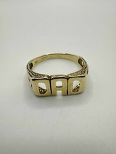 9ct dad ring for sale  SOUTHAMPTON