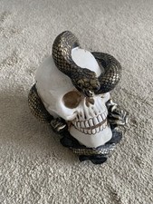 Skull snake ornament for sale  BRADFORD