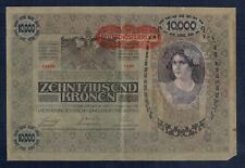 Austria 10.000 kronen usato  Chieri