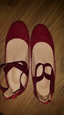 Suede flat shoes for sale  TONBRIDGE