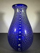 silver glass blue vase for sale silver glass blue vase for sale Cary