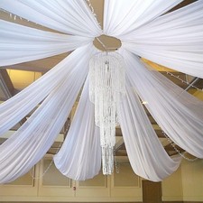 Ceiling drapes weddings for sale  BRADFORD