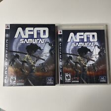 Afro Samurai (Sony PlayStation 3, 2009) com capa deslizante. CIB completo. Testado. comprar usado  Enviando para Brazil