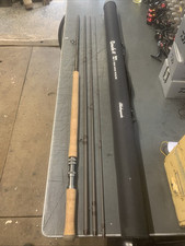 Vara de pesca com mosca de salmão SHAKESPEARE ORACLE SPEY 15’ #10/11 GARY SCOTT COM TUBO comprar usado  Enviando para Brazil